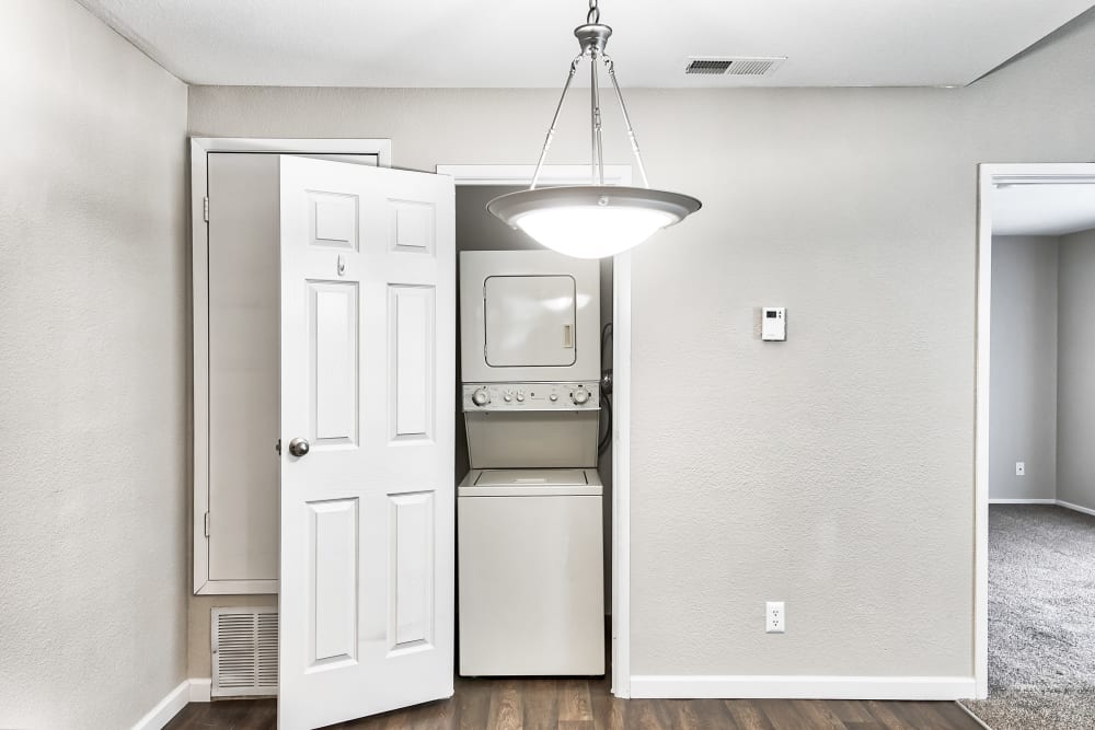 Washer and Dryer onsite at The Lodge at McCarran Ranch Apartment Homes in Reno, Nevada