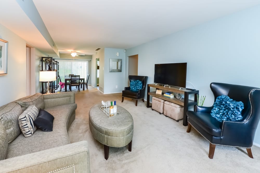 Living Room at Apartments in Lansdale, Pennsylvania
