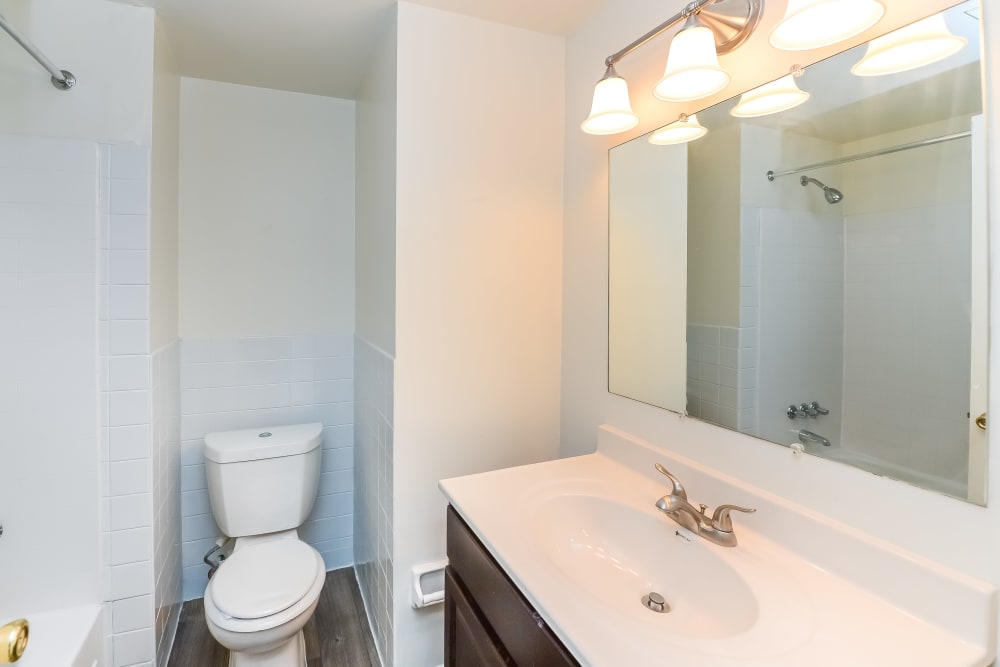 Bathroom at Brookside Manor Apartments & Townhomes in Lansdale, PA
