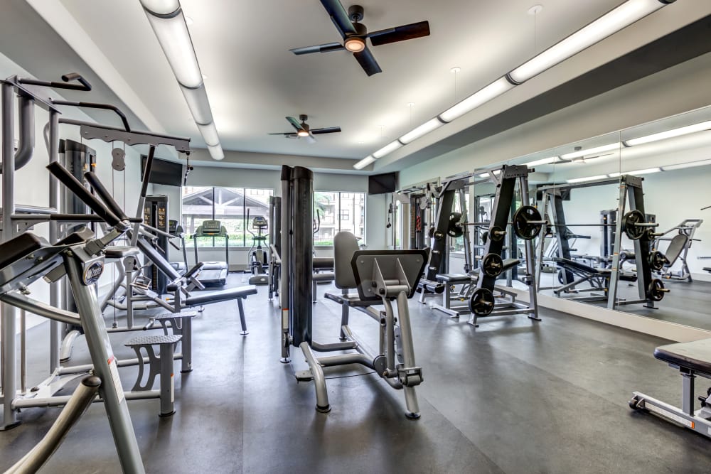 Fitness center at Legacy Brooks in San Antonio, Texas