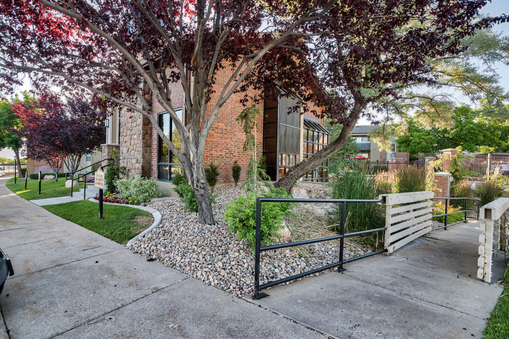 Exterior of the Leasing Office Cherry Creek Apartments in Riverdale, Utah