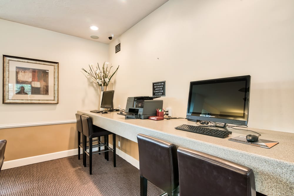 Business Center at Cherry Creek Apartments in Riverdale, Utah