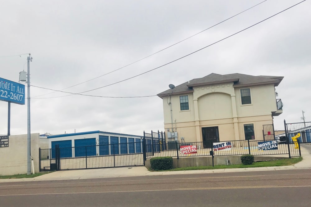 The front of the building at Store It All Self Storage - Barnegat in Barnegat, New Jersey