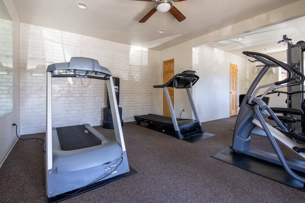 Fitness Center at Sunset Village in West Sacramento, California