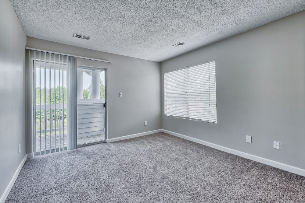 Spacious Living Room at Copper Mill Apartments in Richmond, Virginia