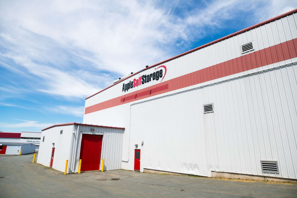 Apple Self Storage - Dartmouth in Dartmouth, Nova Scotia, is a large facility that can meet all your storage needs