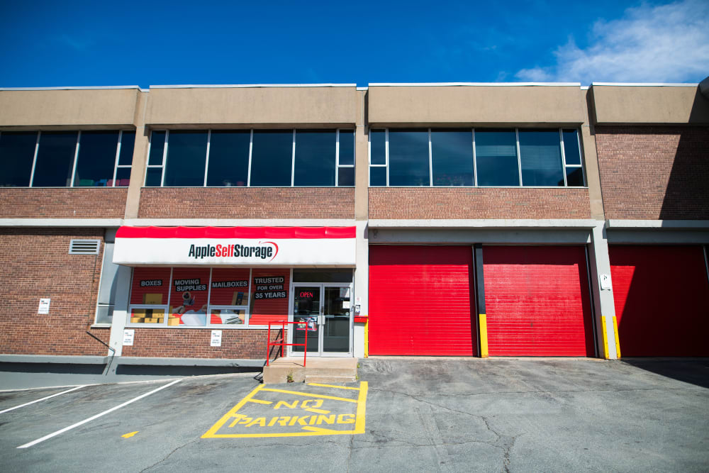 Entrance at Apple Self Storage - Halifax Downtown in Halifax, Nova Scotia