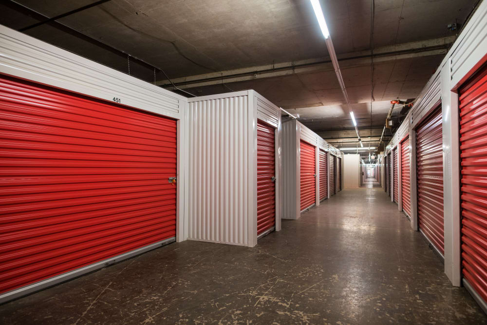 Plenty of room to maneuver boxes at Apple Self Storage - Halifax Westend in Halifax, Nova Scotia