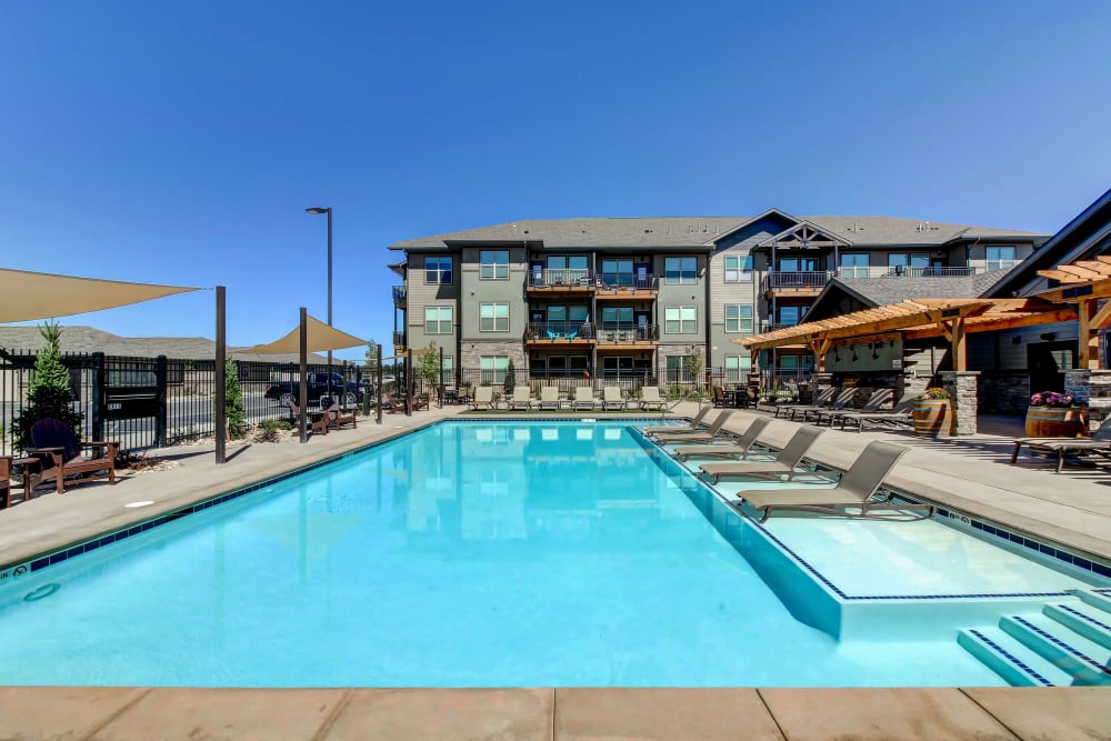 Our Apartments in Timnath, Colorado offer a Swimming Pool