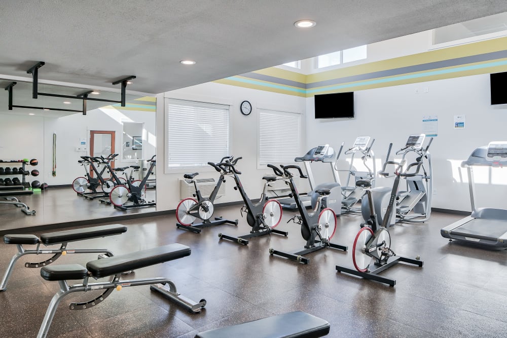Our Apartments in Eugene, Oregon offer a Fitness Center