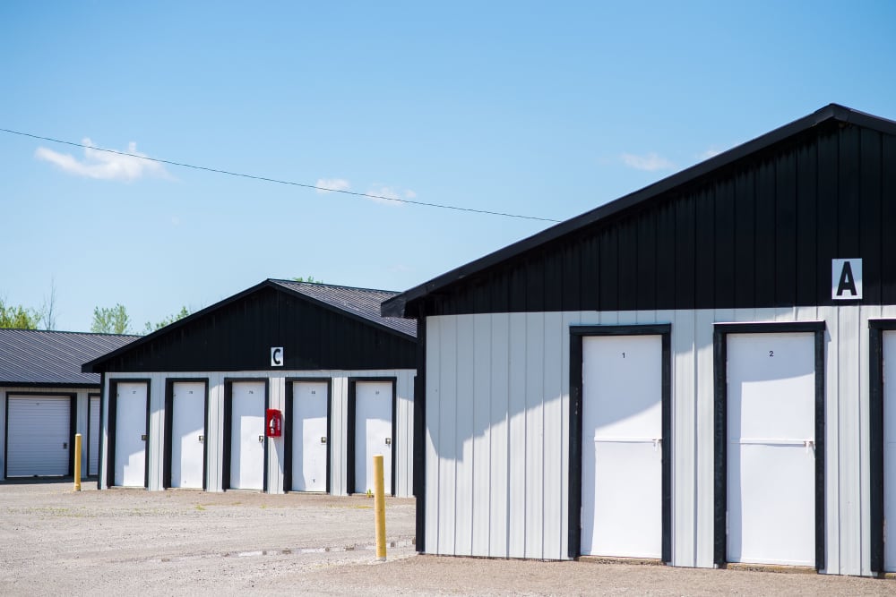 Units come in a variety of sizes at Bronco Mini Storage in Welland, Ontario