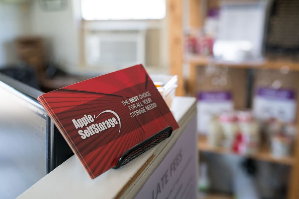 Business card for Bronco Mini Storage in Welland, Ontario