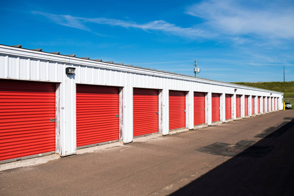 Apple Self Storage - Moncton in Moncton, New Brunswick, offers a variety of exterior storage units