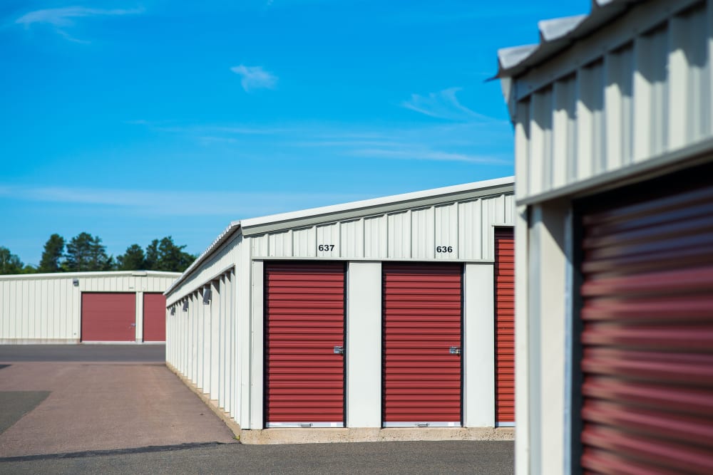 Units of all sizes can be found at Lighthouse Self Storage in Moncton, New Brunswick