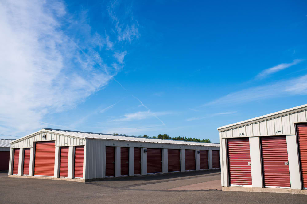Lighthouse Self Storage in Moncton, New Brunswick, has ample driveway space