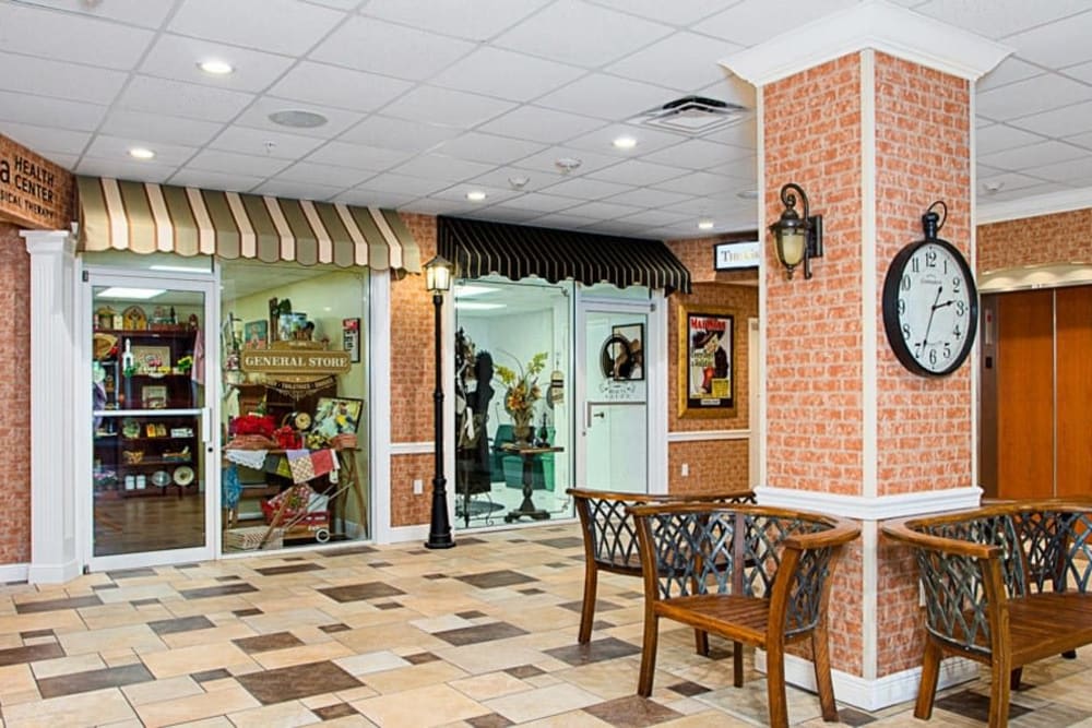 General store at Grand Villa of St. Petersburg in Florida