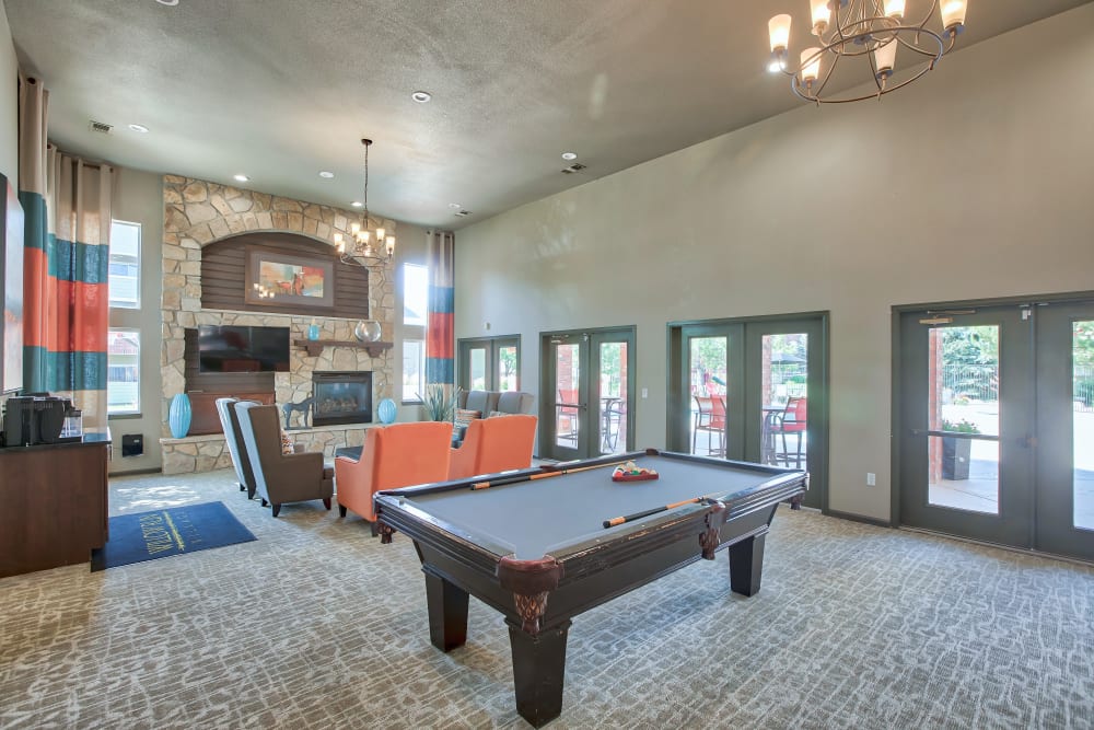 Our Apartments in Broomfield, Colorado offer a Clubhouse with a Game Room