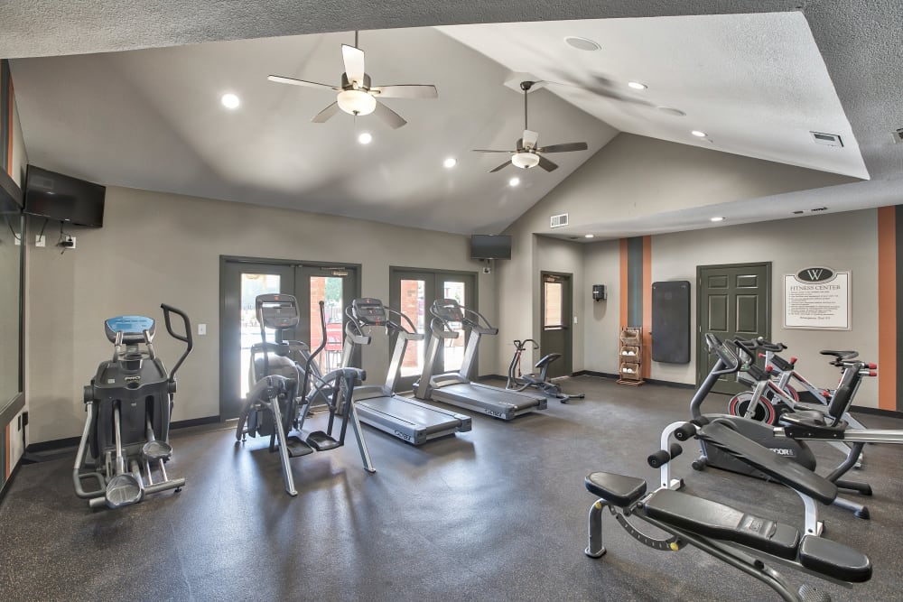 Enjoy Apartments with a Gym at Willow Run Village Apartments in Broomfield, Colorado