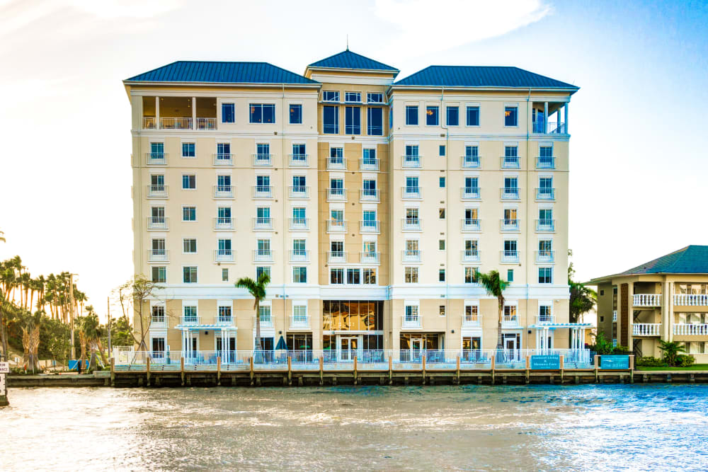 Exterior view of The Meridian at Waterways in Fort Lauderdale, Florida