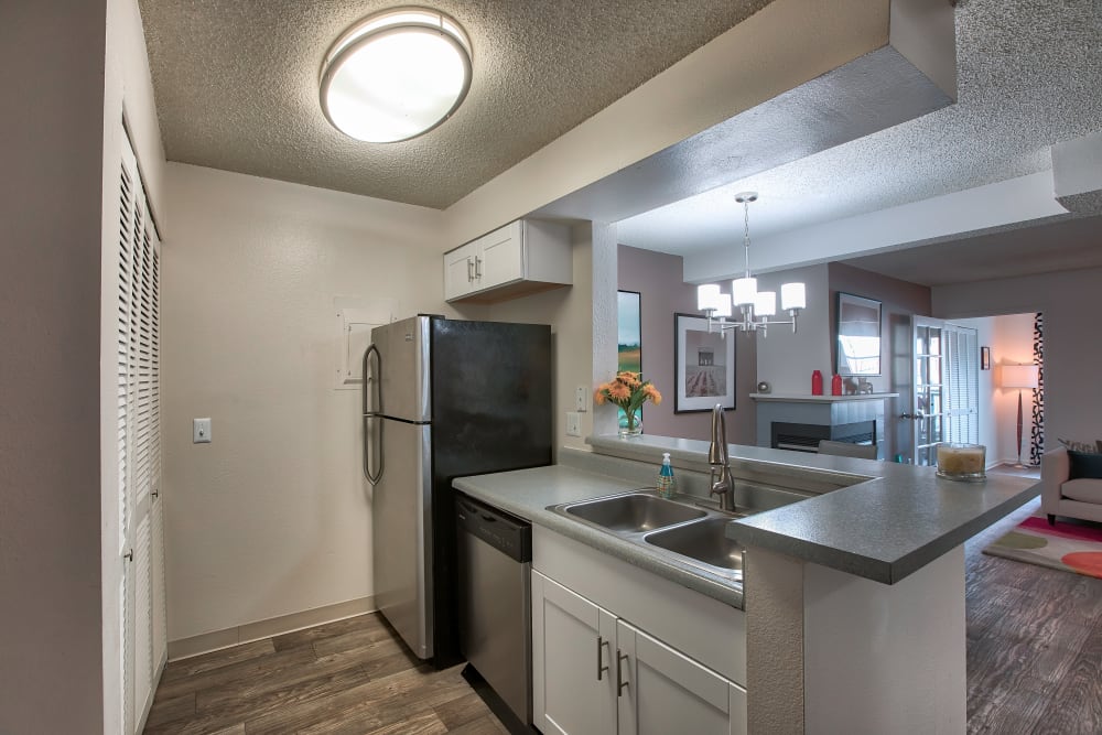 Kitchen at Apartments in Northglenn, Colorado