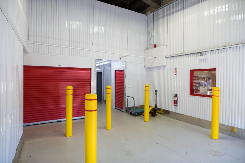 Loading area at Apple Self Storage - Saint John North in Saint John, New Brunswick