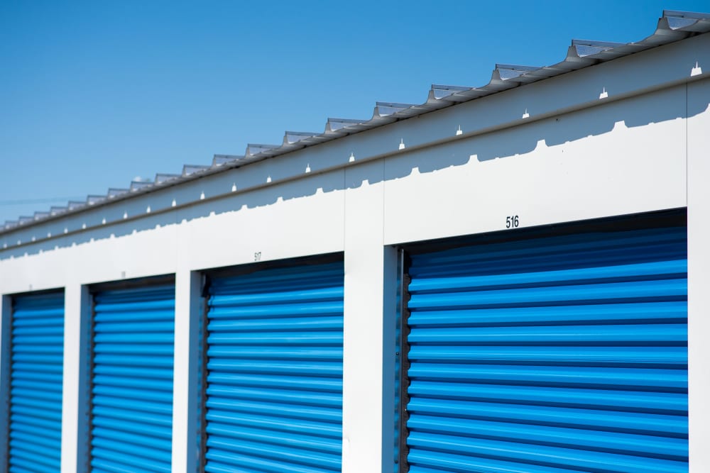 Apple Self Storage - Saint John West in Saint John, New Brunswick, exterior storage units for rent