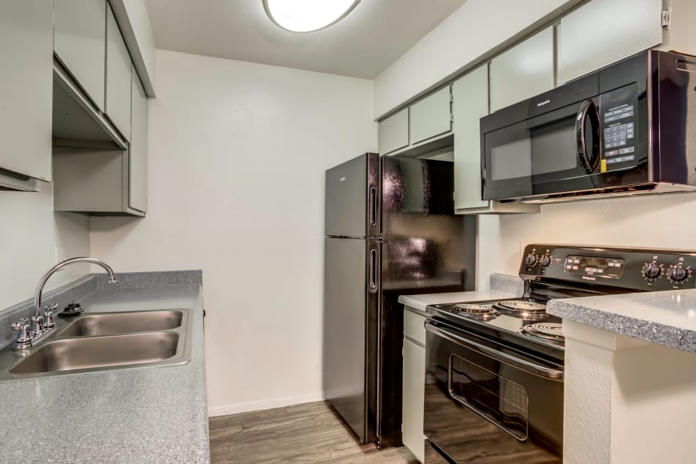 Our Apartments in Houston, Texas offer a Kitchen