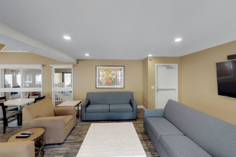 Clubhouse for residents at Vernon Oaks in Edina, Minnesota