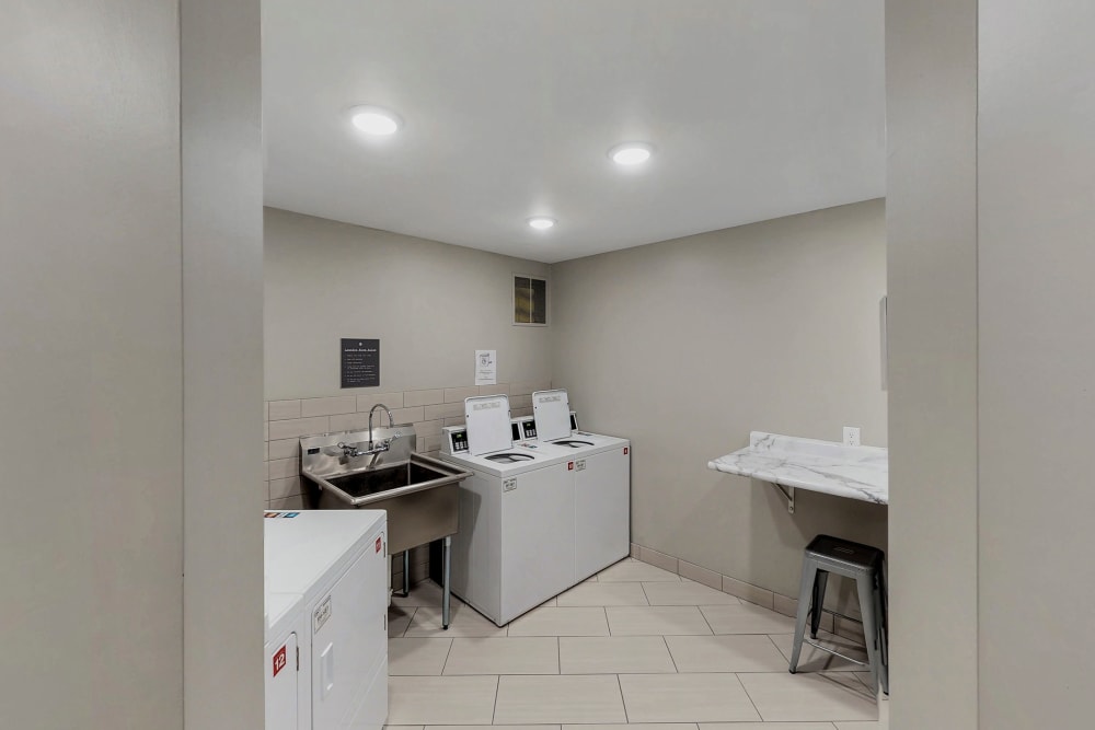 Laundry facility at Oaks Braemar in Edina, Minnesota