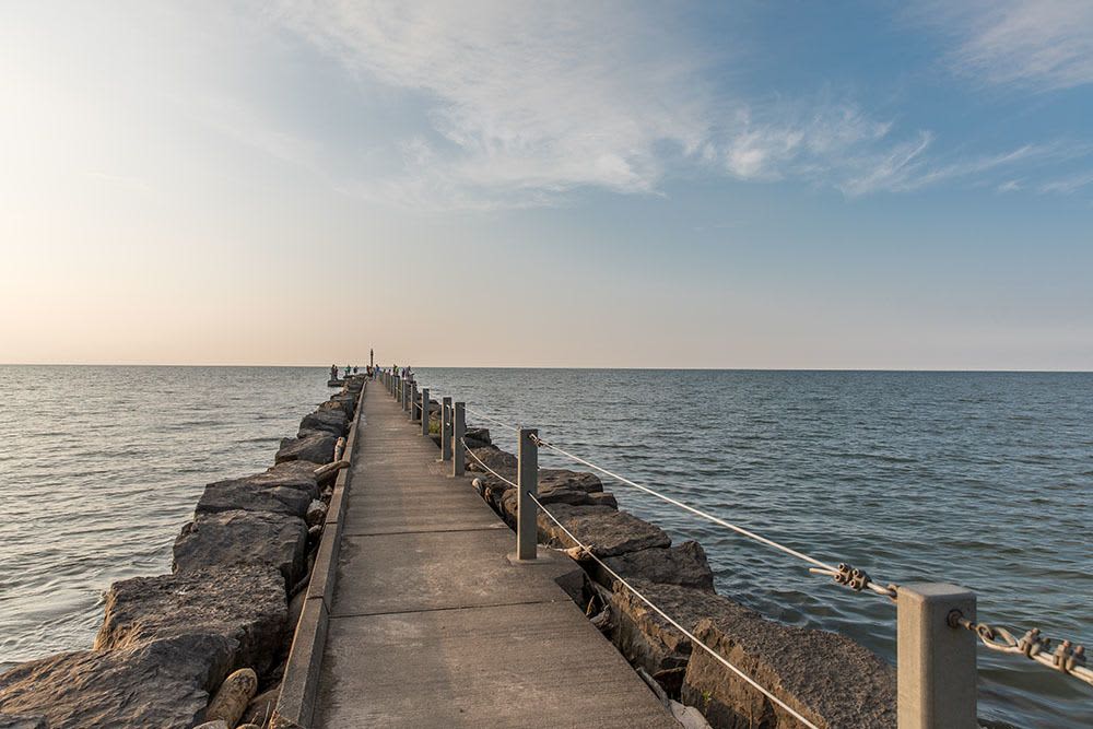 Webster Park and Lake Ontario in Webster, New York near Creek Hill Apartments