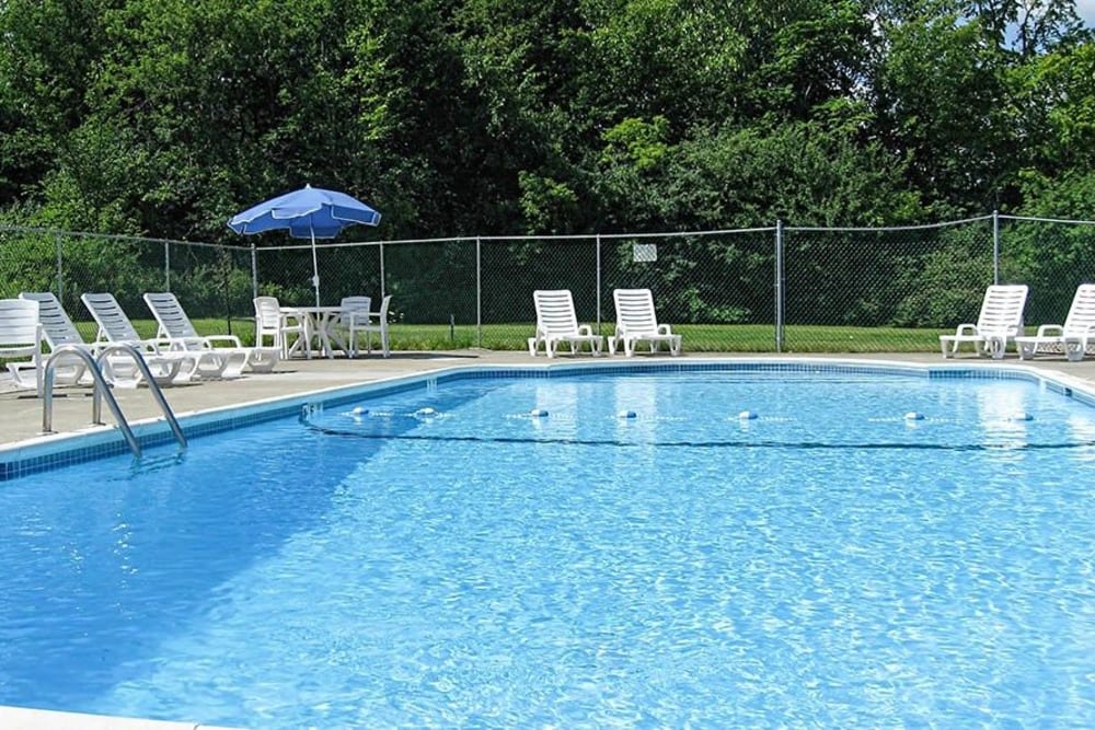 Swimming pool at Hillcrest Village in Niskayuna, New York