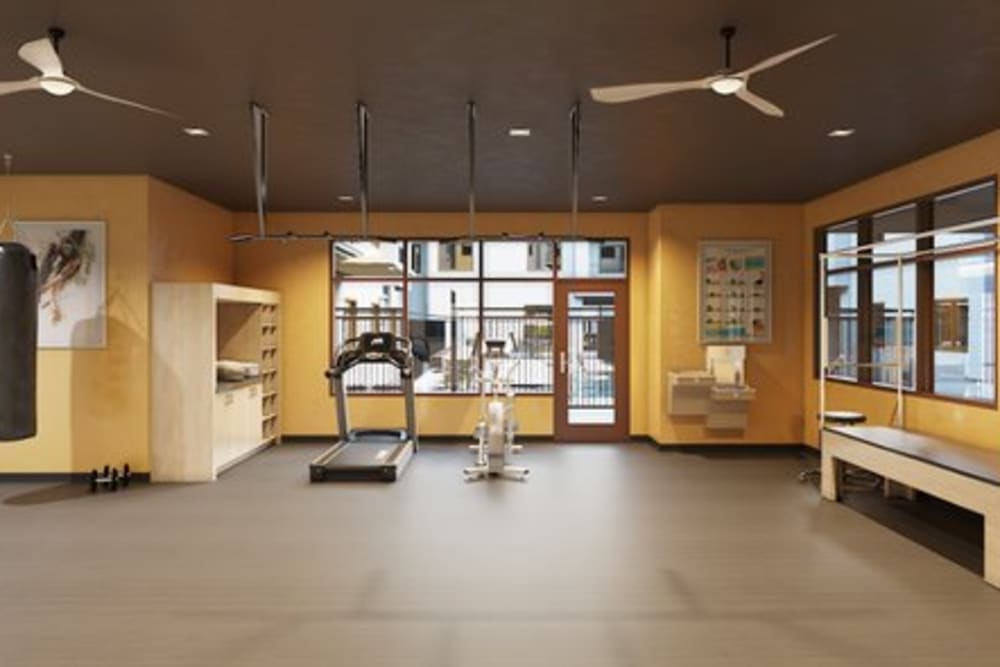 Fitness Room in Carnegie Heights at Henderson in Henderson, Nevada
