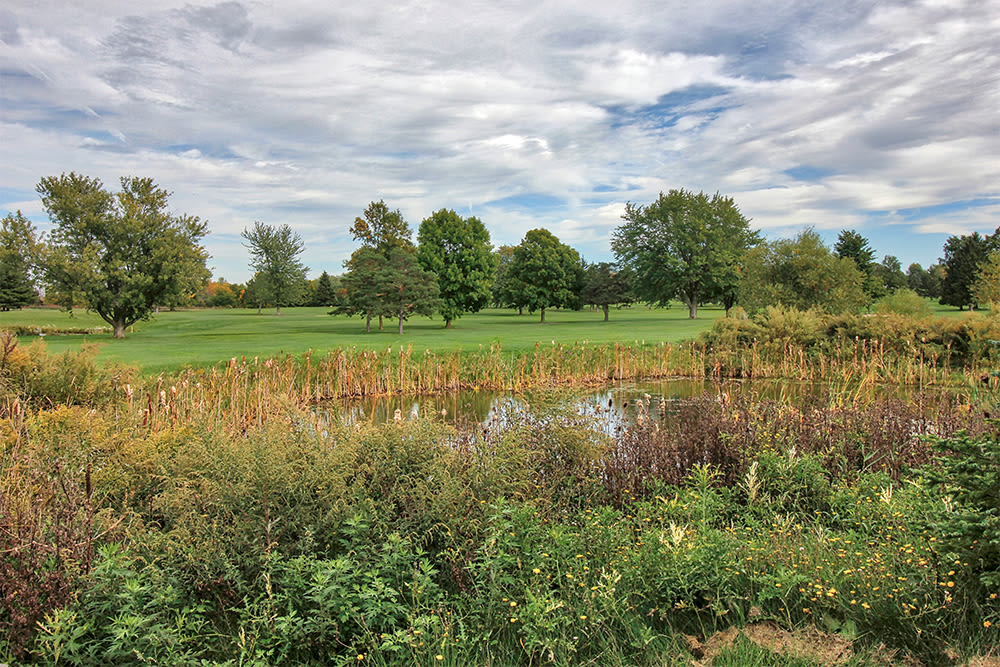 The Links at CenterPointe Townhomes offers easy golf course access in Canandaigua, New York