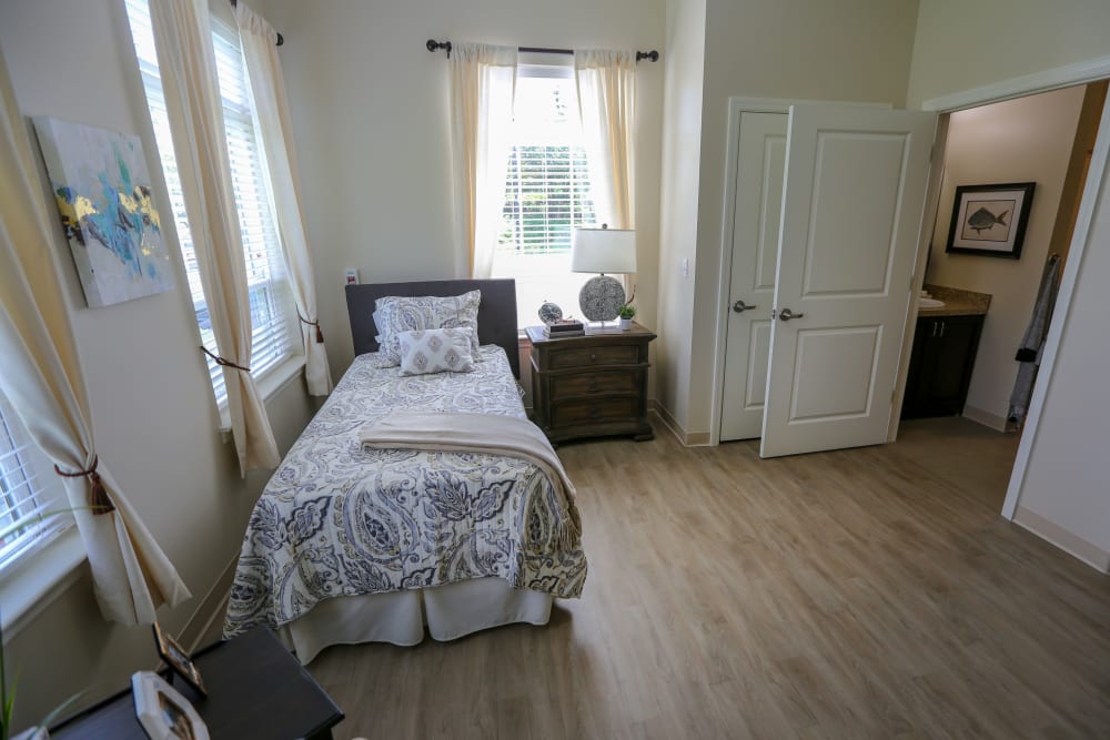 A bedroom at Harmony at Martinsburg in Martinsburg, West Virginia