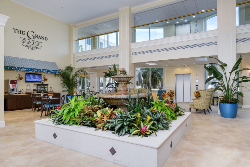 Front foyer at Grand Villa of Fort Myers in Florida