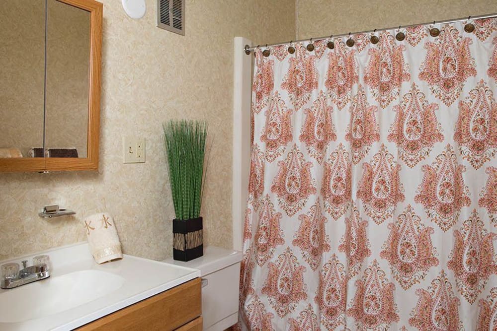 Bathroom at Park Guilderland Apartments in Guilderland Center, New York