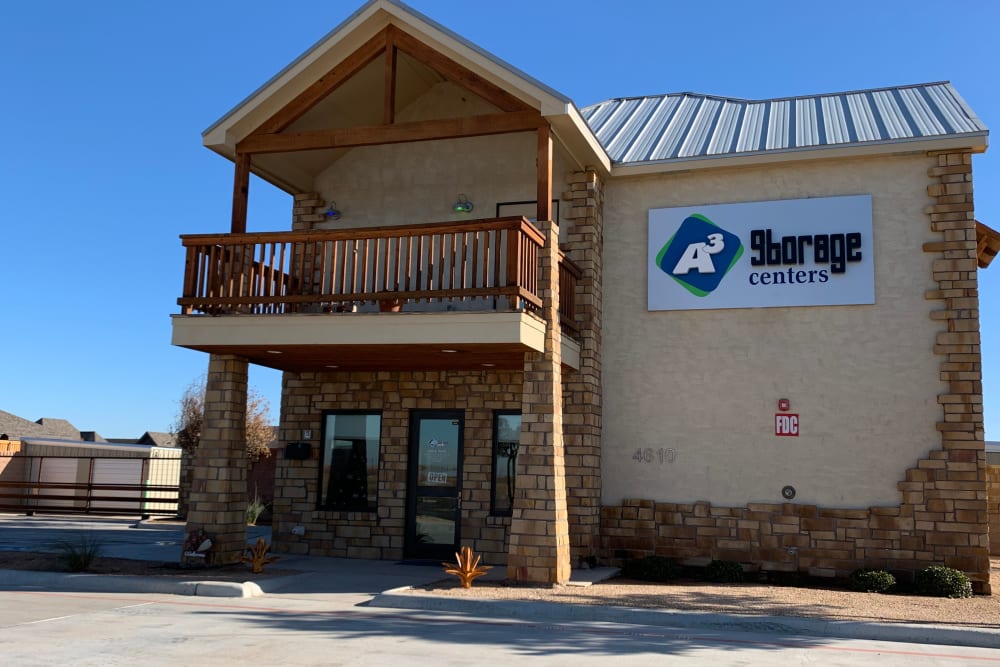 Midland, TX Storage Features A3 Storage Centers