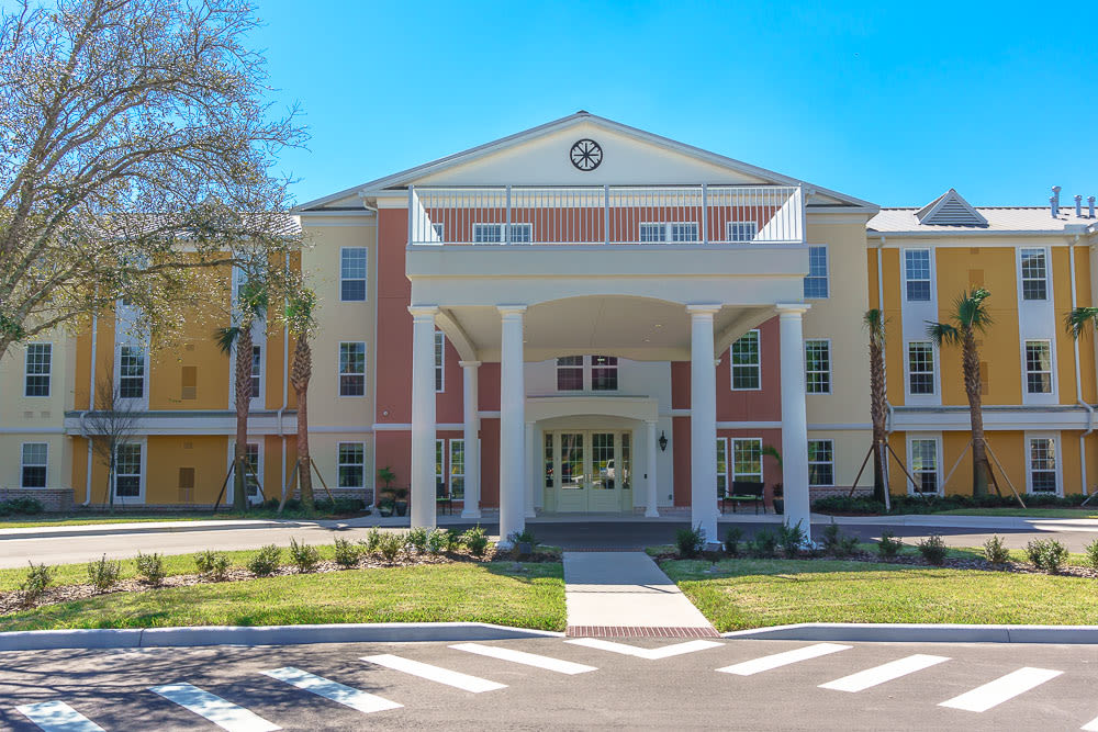 The front entrance at Gentry Park Orlando in Orlando, Florida