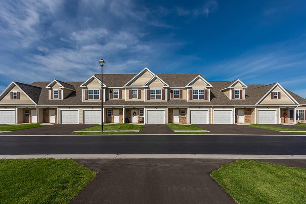 Beautiful townhomes at Woodland Acres Townhomes in Liverpool, New York