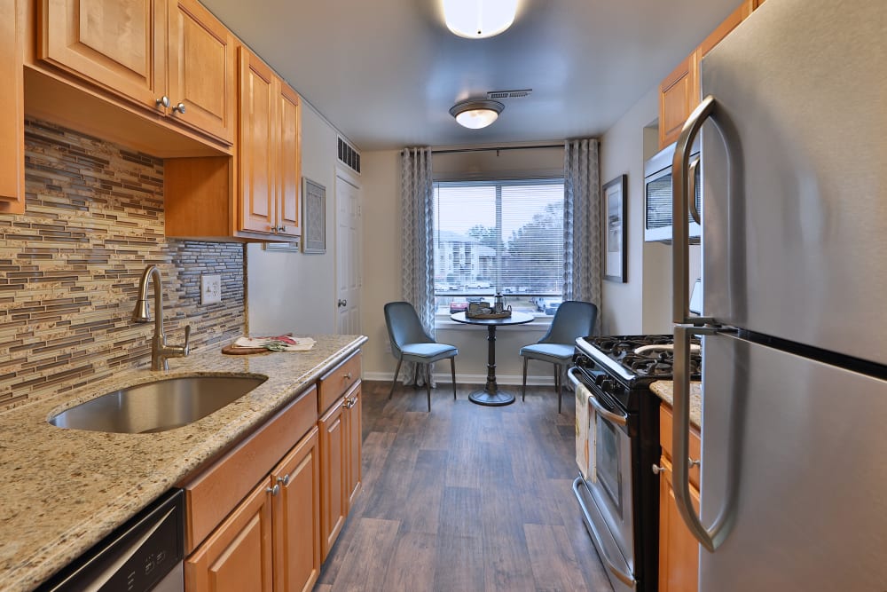 Kitchen at Chesapeake Glen Apartment Homes in Glen Burnie, MD