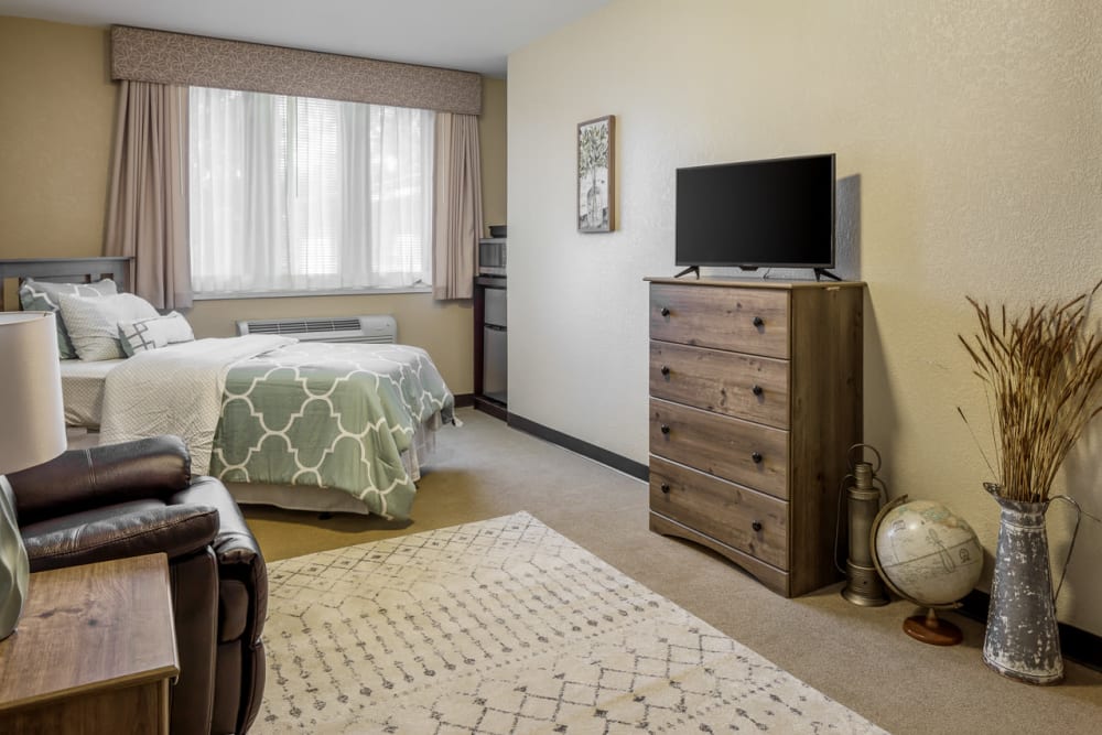 Model suite at Ramsey Village Continuing Care in Des Moines, Iowa