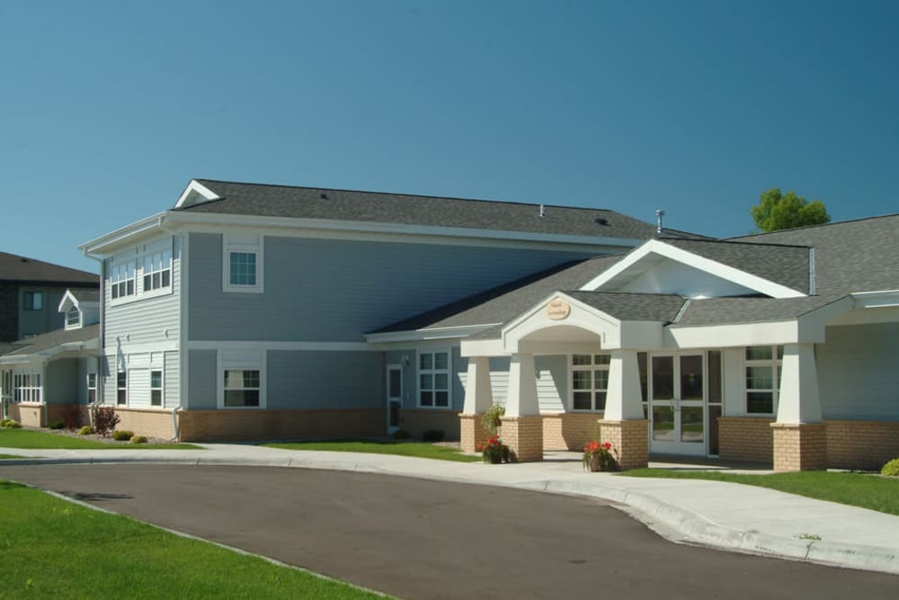 The front entrance of Autumn Grace in Mankato, Minnesota