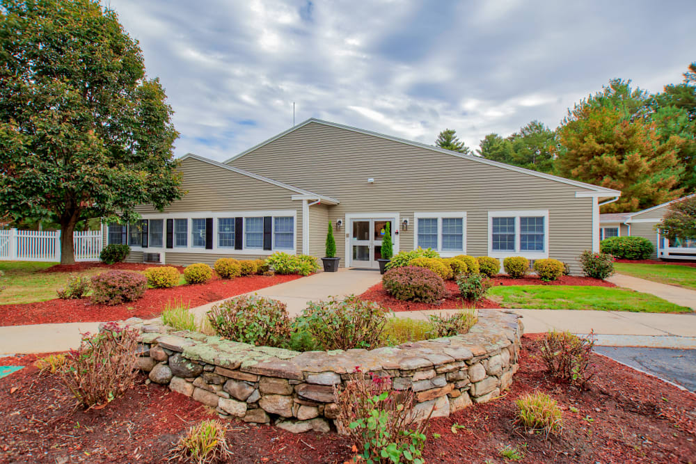 The grounds outside of Wood Haven in Tewksbury, Massachusetts