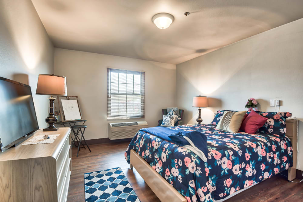 Furnished studio apartment at Oak Pointe of Warrenton in Warrenton, Missouri