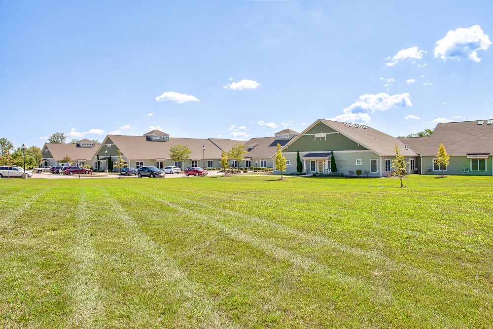 Beautiful lawn at Landings of Huber Heights in Huber Heights, Ohio