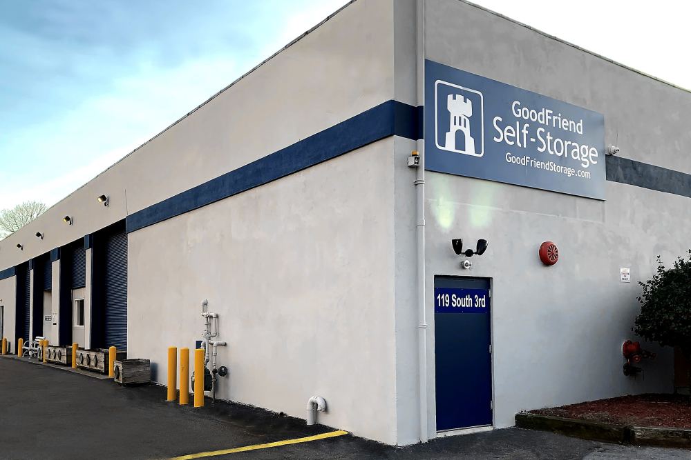 Exterior of our facility at GoodFriend Self-Storage New Hyde Park in New Hyde Park, New York