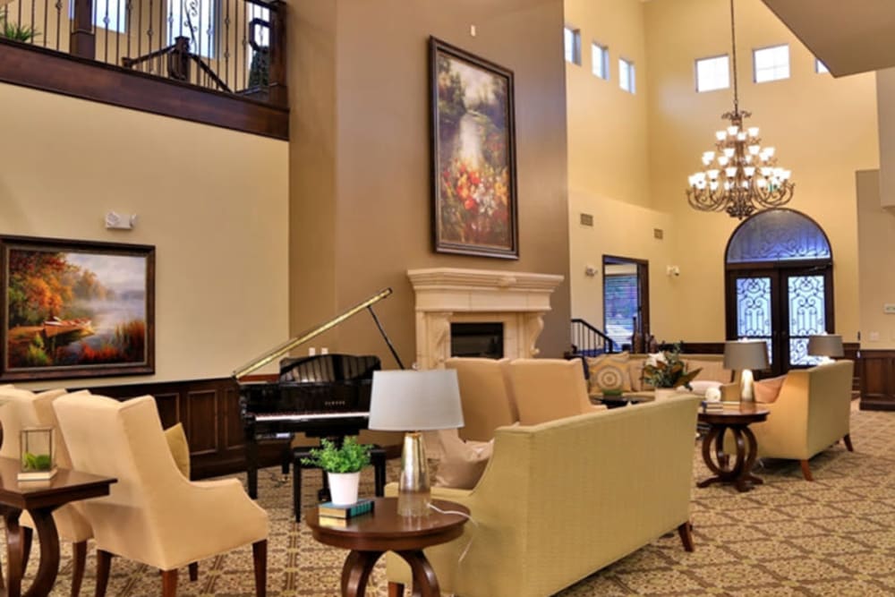 A common area at The Retreat at Sunbrook in St. George, Utah