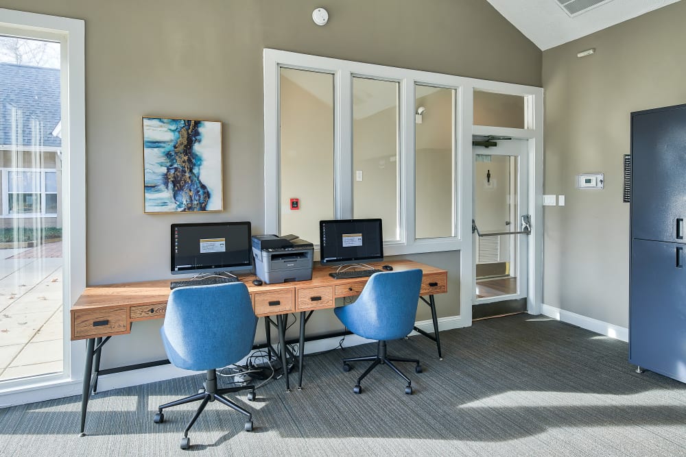 Business Center at Kingscrest Apartments in Frederick, Maryland