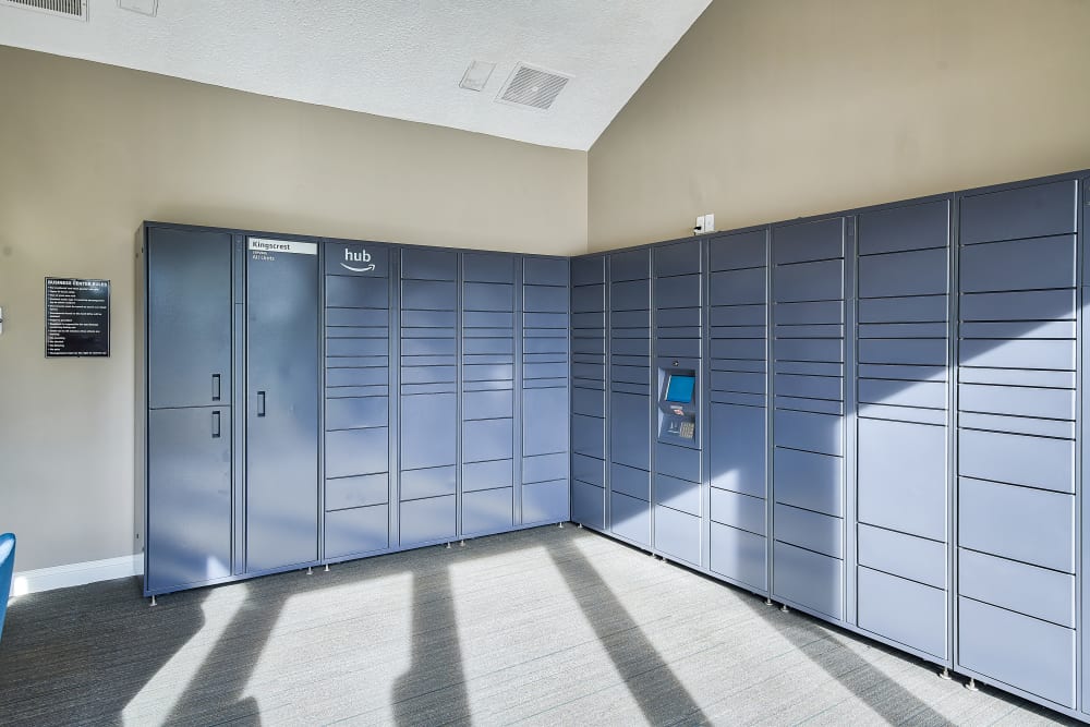 Package Lockers at Kingscrest Apartments in Frederick, Maryland
