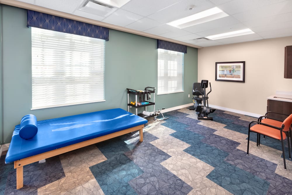 Game room at Brooklyn Pointe in Brooklyn, Ohio